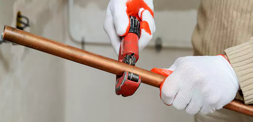 Temporary Copper Pipe Repair Lake Grove, NY