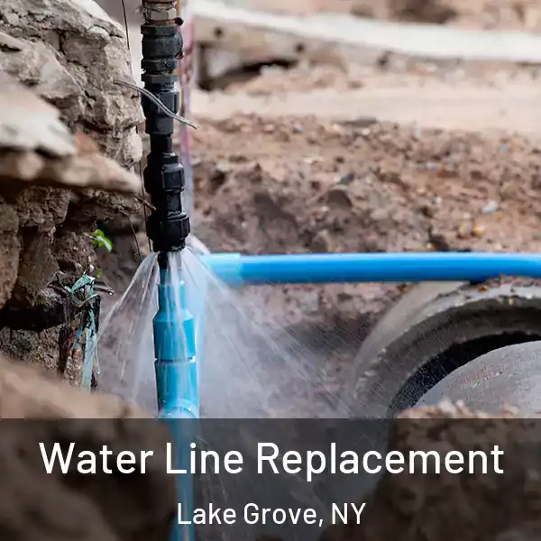  Water Line Replacement Lake Grove, NY